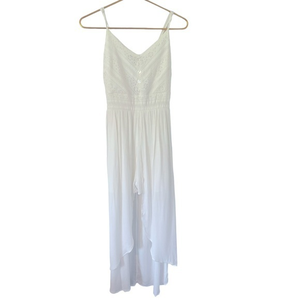Forever 21 Woman’s White‎ Jumpsuit/shorts, Size Small NWT